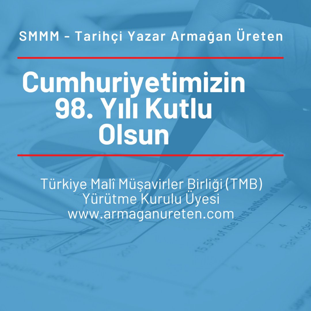 Tüm ulusumuzun Cumhuriyet Bayramını tebrik ederiz.