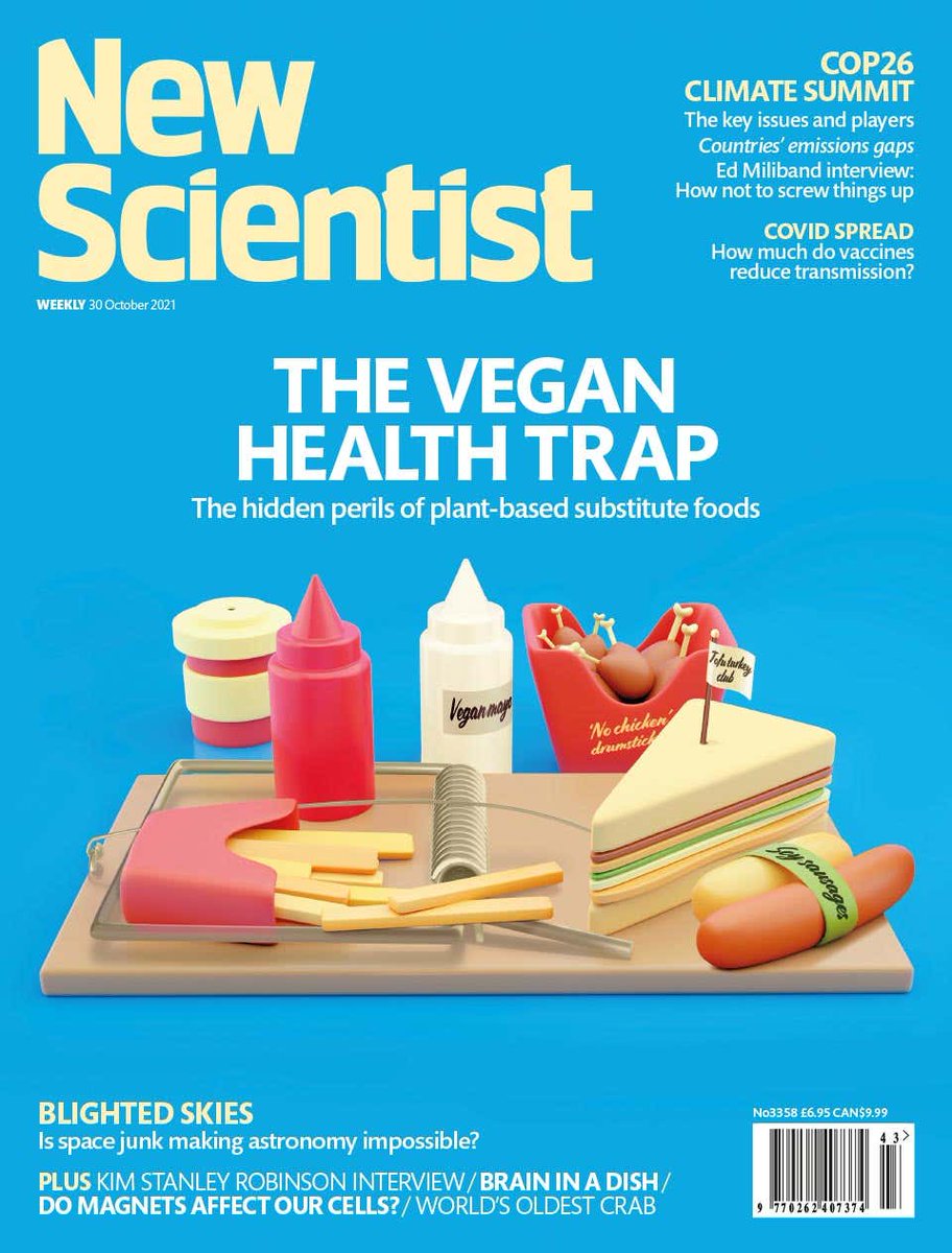 In this week's issue, we investigate whether vegan meat alternatives are putting our health on the line.

Grab a copy from newsstands now or get our app to download digital and audio editions.