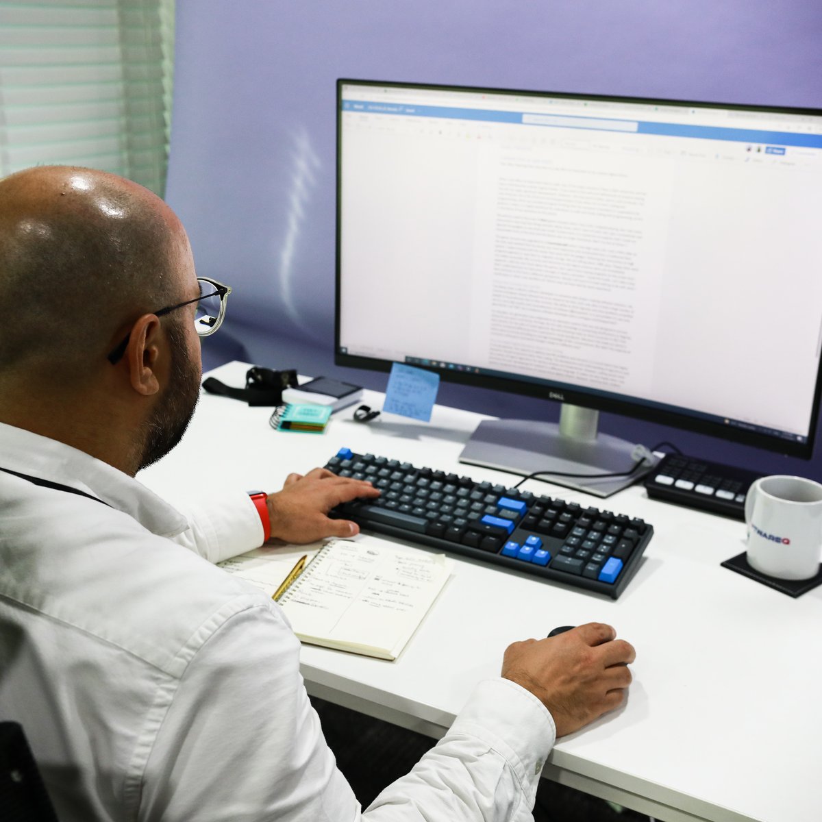 softwareqhq's tweet image. Our founder and Solution Architect, Ali, working on an article for our blog on the impact of digital education for kids. Check out the link below for his in-depth thoughts on this topic! 

Or read it here:  
bit.ly/better-digital… 

#softwareq #digitalcitizen #peoplewhocode