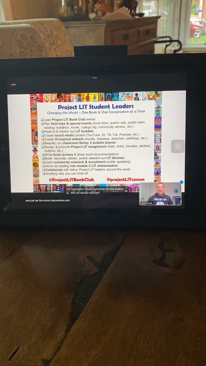 Loved hearing <a href="/jarredamato/">Jarred Amato</a> share about #projectlitbookclub - so many opportunities to eliminate book deserts in our communities and inspire students to fall in love with reading #SLJSummit