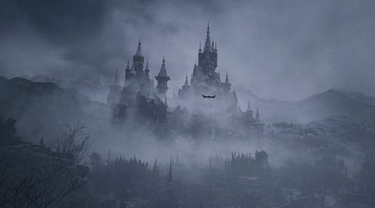 "Seriously this castle looks like a dark version of the Disney castle...."

#ResidentEvil #ResidentEvilVillage