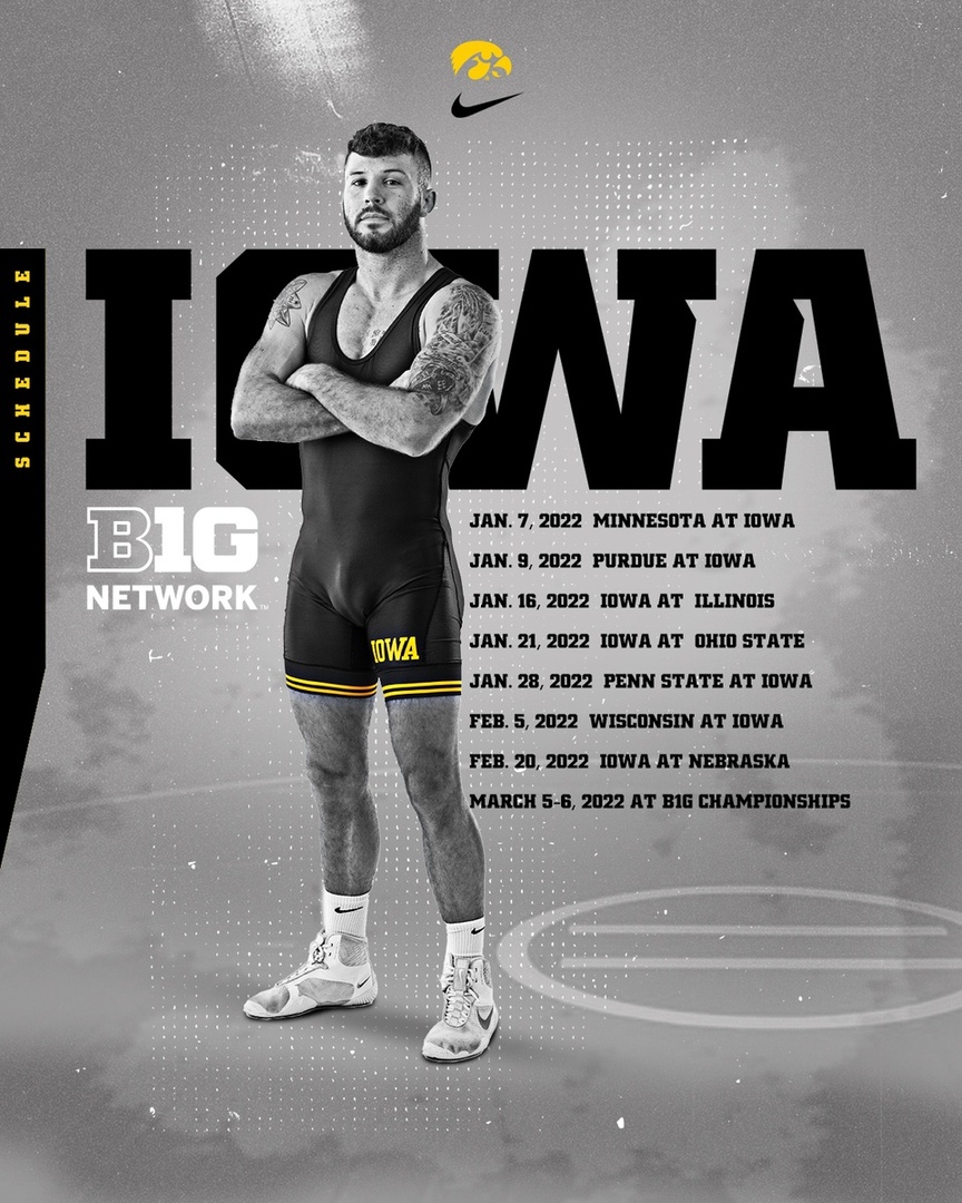 Iowa Wrestling Schedule 2022 Iowa Hawkeye Wrestling On Twitter: "We Have A Broadcast Schedule:  Https://T.co/Pzkr4Gjdoq We Have Start Times: Https://T.co/Nijclsj4Vb  #Hawkeyes #Fightforiowa Https://T.co/Ntqxdm4Yyx" / Twitter