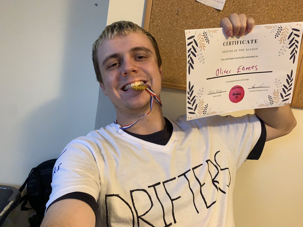 DriftersKinBall's tweet photo. Despite all of today’s madness, The Drifters do take home the Tweeter of the Season award courtesy of @_eamesy https://t.co/1CzqFi5IqB