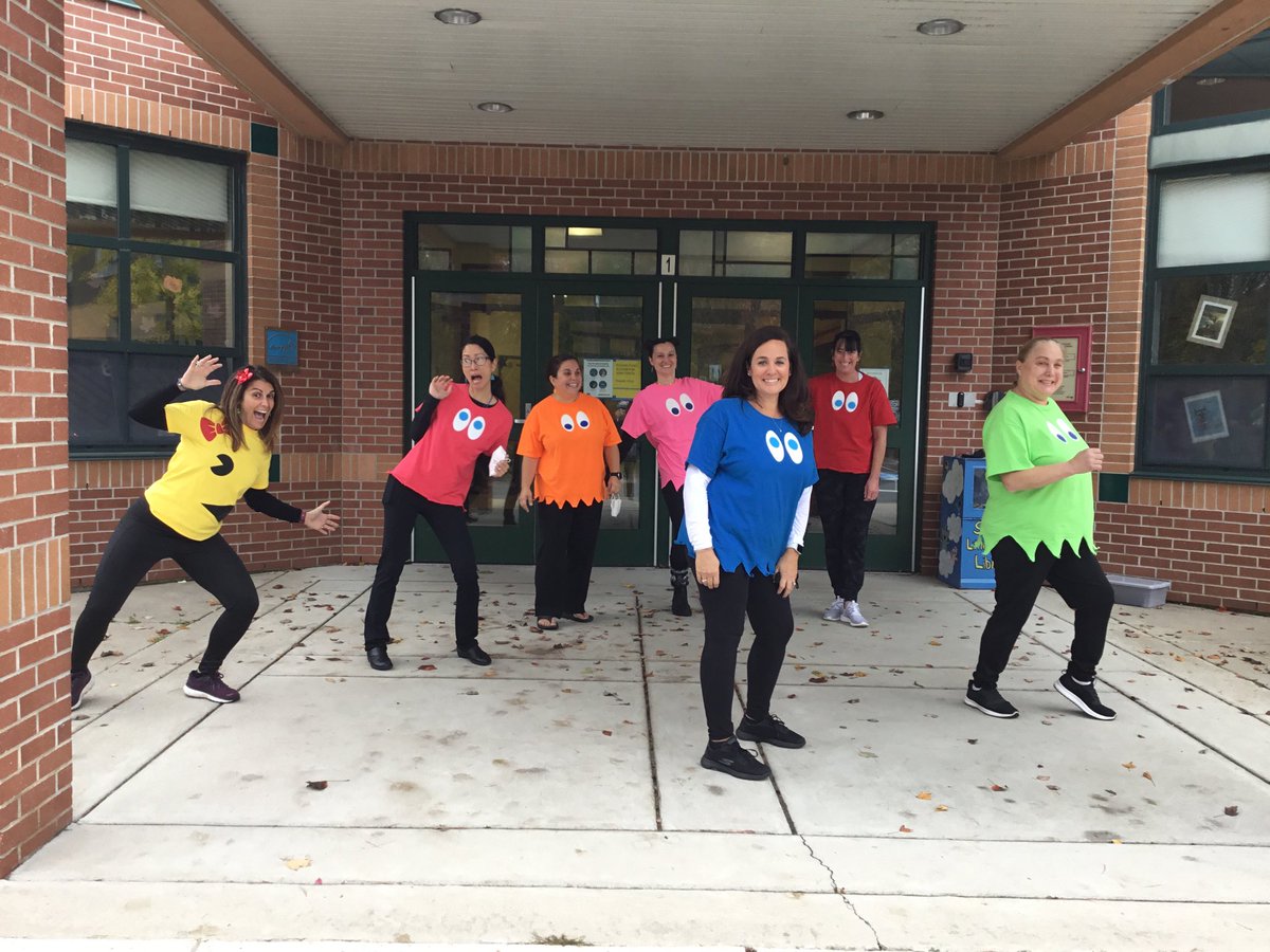 Happy Halloween from Ms. PacMan and the ghosts! #shakeypride #happyhalloween