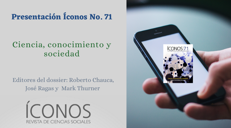 Estimada comunidad, compartimos con ustedes la presentación virtual de nuestra edición No. 71. Revisa el video completo aquí ➡️ bit.ly/3bhXGiX 
Descarga la revista en: revistas.flacsoandes.edu.ec/iconos/issue/v…