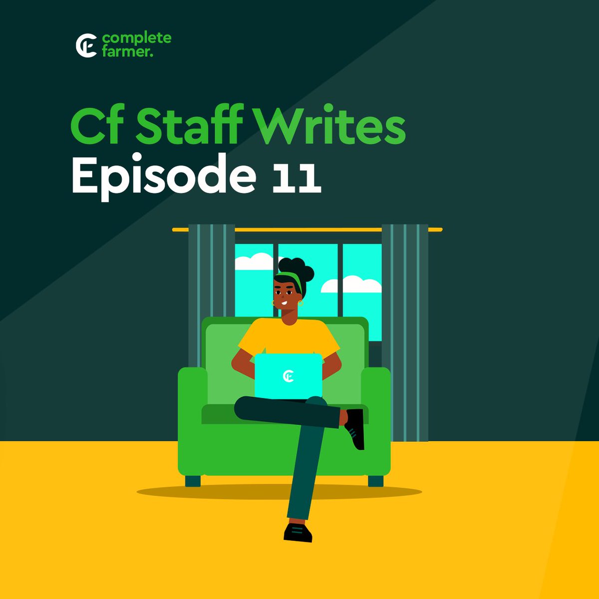 CompleteFarmer's tweet photo. In this episode of #CFStafWrites, Phoebe Emefa Agbesi, our Frontend Developer, shares with us her career path and how her journey at @completefarmer has been a catalyst for her software development career.
Visit https://t.co/ICpvIlAM0E for the full story!
#feedtomorrow #devs https://t.co/WBsv2kerVW