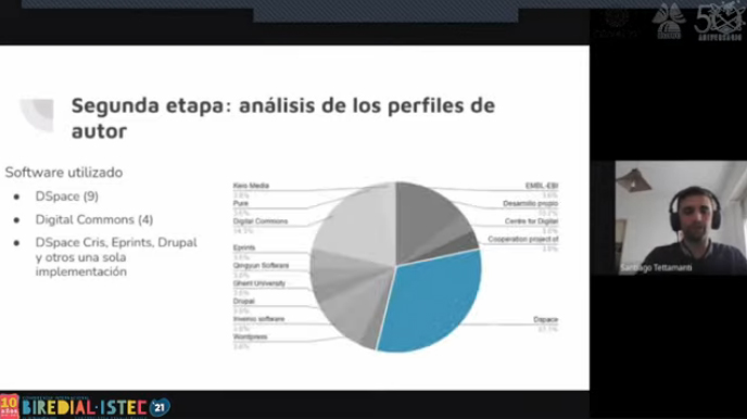 comunidad_istec's tweet photo. ✳@BIREDIAL_ISTEC (#envivo)👉Relevamiento de repositorios con perfiles de autor.

Ezequiel Manzur, Santiago Tettamanti, @gonetil @mdegiusti Ariel Jorge Lira (Argentina) @unlp @sedici_unlp 

📲 Canal YouTube INAOE: https://t.co/D1yVBMJEvS 

#BIREDIAL_ISTEC2021 #OpenAccessWeek2021 https://t.co/THy3YzclTh