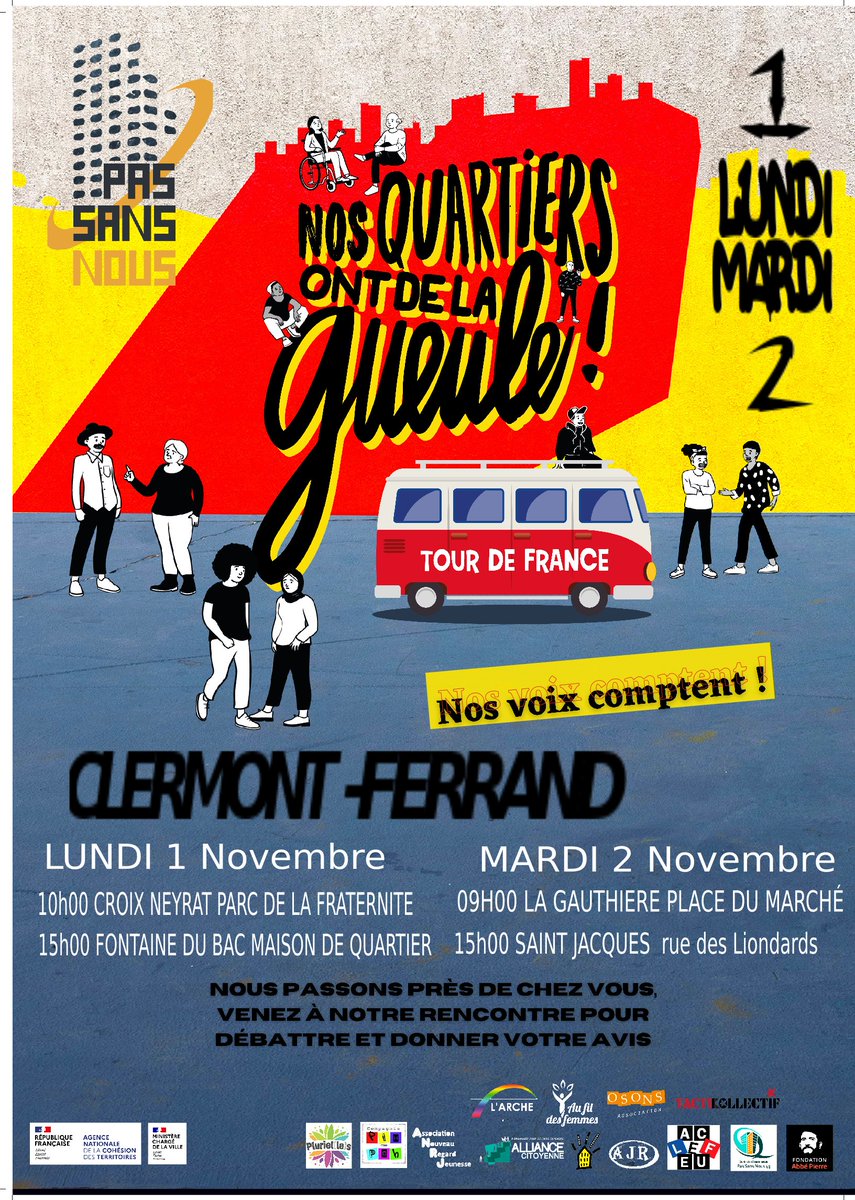 chomactif's tweet photo. Les militant·es de Pas sans Nous dans une quarantaine de villes pour :
- aller à la rencontre des habitant·es et récolter leurs paroles et propositions
- produire un manifeste avec des propositions concrètes issues des habitant·es
- soutenir les luttes et mobilisations locales" https://t.co/ow0P4zo8b7