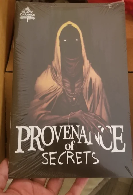 Got my copies of Provenance of Secrets issue 1, I'm really happy with how this turned out! In stores November 3rd 