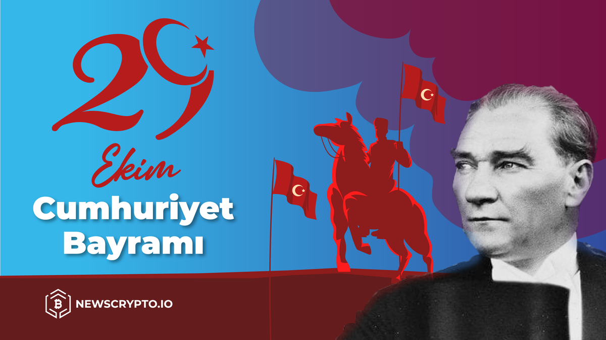 Numerico_AI's tweet photo. Cumhuriyet bayramınız kutlu olsun! 🇹🇷

This is the perfect time to celebrate progress and new beginnings - both the ones in the history books and the ones that are being made in #Crypto today 🎆

Enjoy and all the best! https://t.co/nMoZqE8OBn