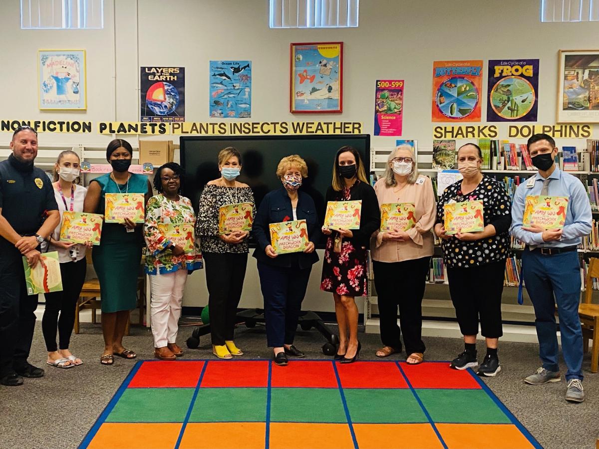 Beautiful morning centered around a love for literacy 💙 @AnnMurrayDist1 #browardreads @browardschools @CSCbroward @jumpstartkids #readfortherecord