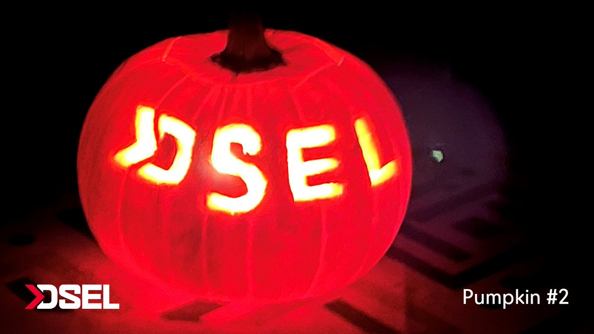 🎃Entry 2

Welcome to DSEL's Pumpkin Carving Contest! We've challenged our team to hone their carving skills this spooky season. The pumpkin that receives the most unique engagement across our social media will win! 

Follow us to make sure you don't miss any of the entries!