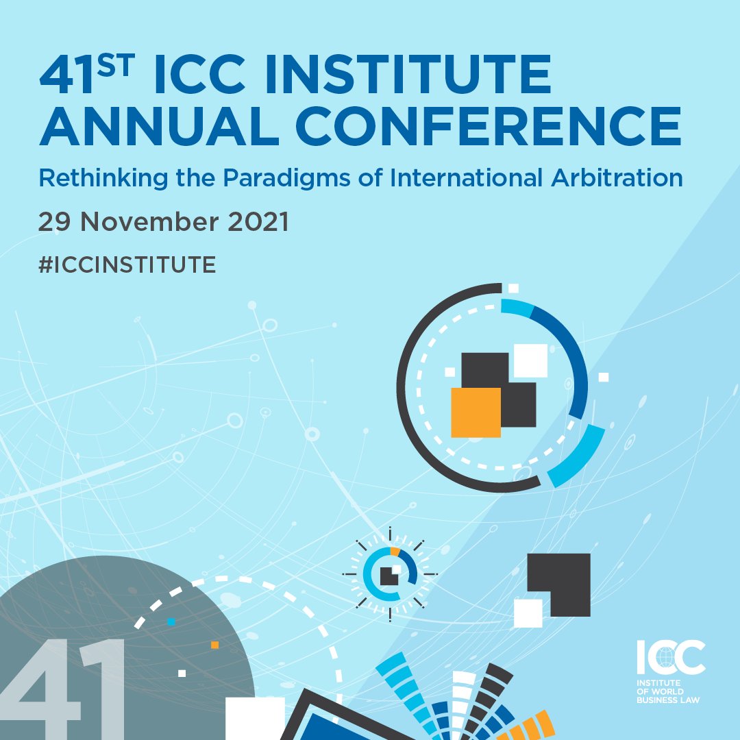 [EVENEMENT] 41e Conférence de l'ICC Institute "Réexaminer les paradigmes de l'#arbitrage international" <a href="/ICC_arbitration/">ICC Arbitration</a> 
Le 29 novembre 2021 | Format hybride
Early bird jusqu'au 5 novembre !
Inscriptions👉 2go.iccwbo.org/icc-institute-…