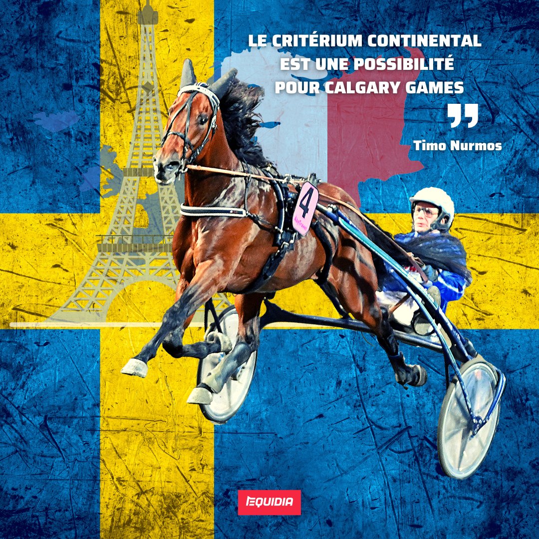 equidia's tweet photo. #Trot 🇪🇺 Impressionnant dans le Grand Prix de l'UET Gr.1, Calgary Games #ReadlyExpress pourrait courir le Critérium Continental le 26 décembre à @vhpofficiel. https://t.co/y6KnuGB7Tq