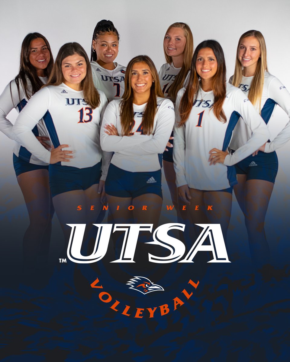 🧡🎓💙IT'S SENIOR WEEKEND🧡🎓💙
Come out and support our seven seniors in their last home match against UTEP on Saturday at 1 p.m. 🤩

#BirdsUp🤙