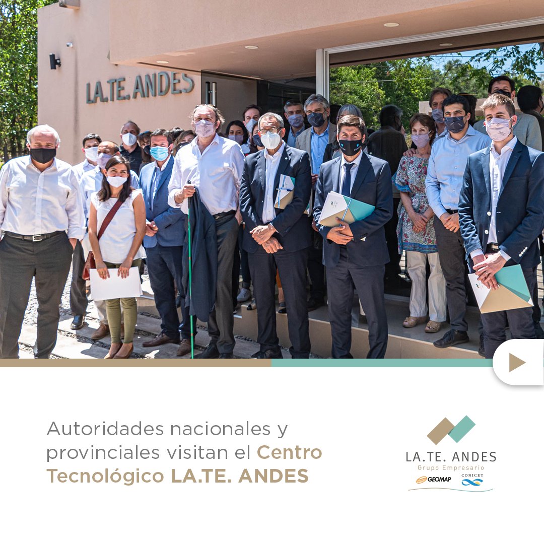 LATEAndes's tweet photo. 👉 Recibimos en nuestro Centro tecnológico a una importante comitiva compuesta por funcionarios nacionales, directivos de organismos y autoridades provinciales.

📣 Para conocer en detalle esta visita, ingresa a este link: https://t.co/we3pmx0gtg

#geologia #centrotecnologico https://t.co/vcwtuiKt9X