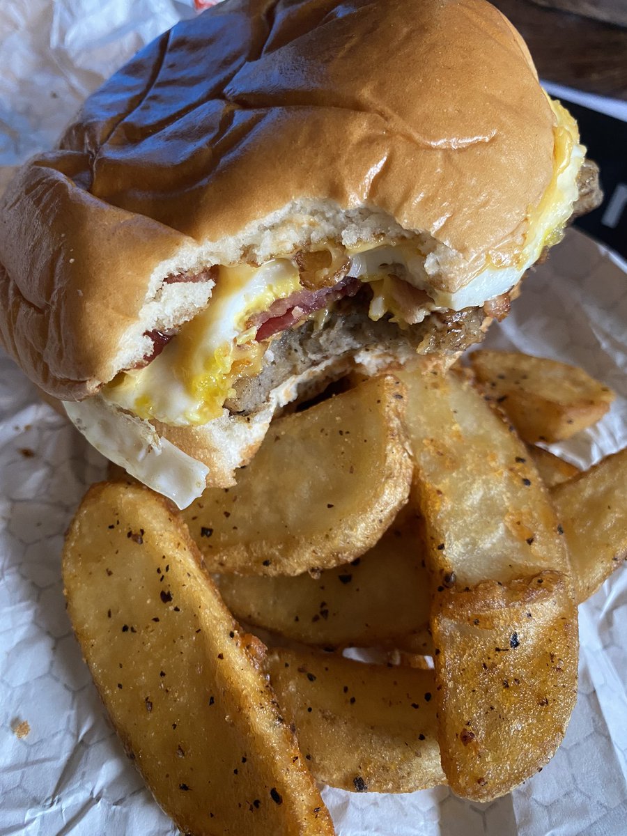 karabosler's tweet photo. The best fries ever are @Wendys breakfast potatoes!!!  I’ll take a breakfast baconator with my potatoes!!! https://t.co/lrCVBf4ehp