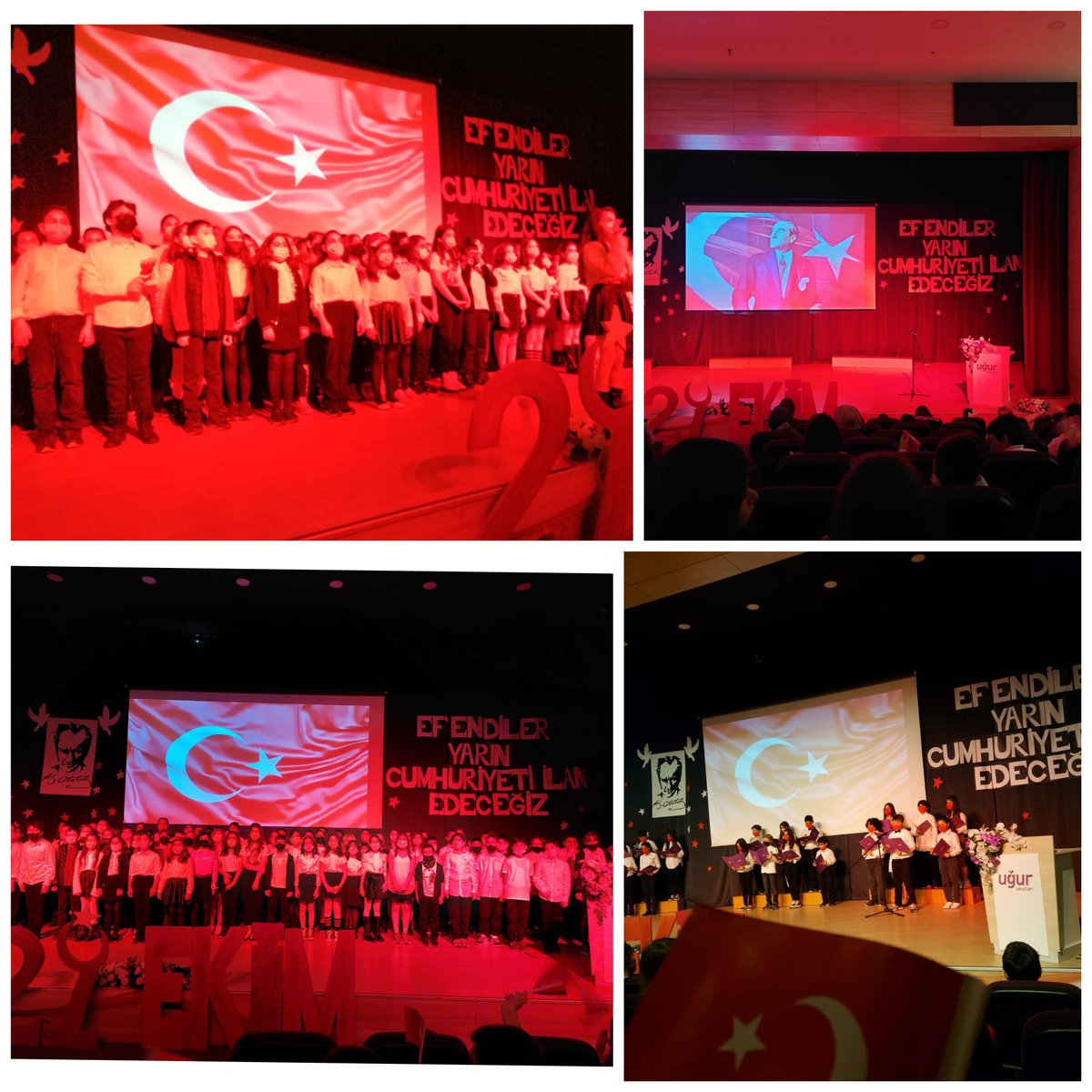 29 Ekim Cumhuriyet Bayramı'nı Kartal Kampüs olarak büyük bir coşkuyla kutladık. 🇹🇷💜 <a href="/Sevdeozsaygin/">Sevde Tuba Ozsaygin Atlı</a> <a href="/nurcantatliii/">Nurcan Tatlı</a> <a href="/HKayrakoglu/">Handan Kayrakoğlu</a> <a href="/olcay_ciftci24/">olcay ciftci</a> <a href="/Ugurkartalkmps/">Uğur Okulları Kartal Kampüsü</a>