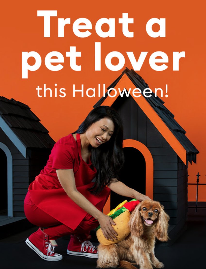goodfaithcast's tweet photo. Check out this adorable PRINT ad for Petsmart we cast! 📸 Congrats to @phuongtourage and all the talent we cast on this shoot 🎥🎃 🐶I hope you had a blast on set playing with all the dogs! 🎬 #casting #castingdirector #printshoot #model #printshoot https://t.co/g5tIsLRR6K