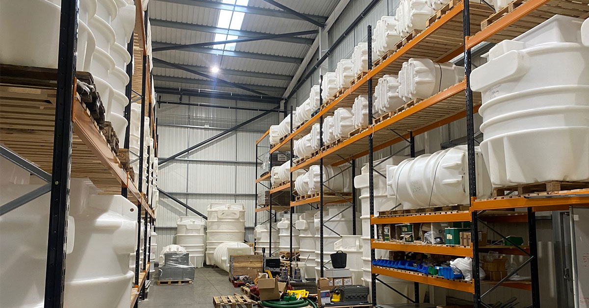 Taken today, this shows our stock of our award-winning MagnaPro polyethylene chambers in diameters up to 1800mm (2400mm to order).
Need a packaged pumping station in a hurry? Call our Sales Team on 01442 211554.
edincare.com/magnaPro-range/
#pumps #packagedpumpstations #magnapro