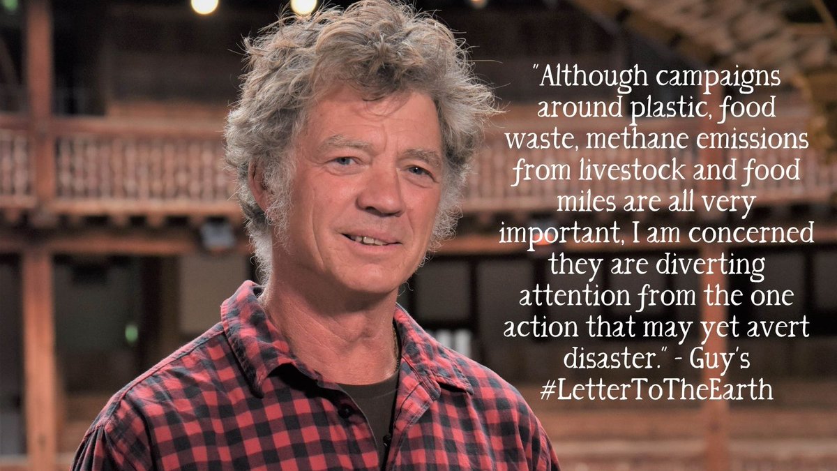 Riverford's tweet photo. Watch Guy's powerful #LetterToTheEarth here: https://t.co/BrXFXj18Xs @letterstoearth_ https://t.co/VDAcCAb6rj