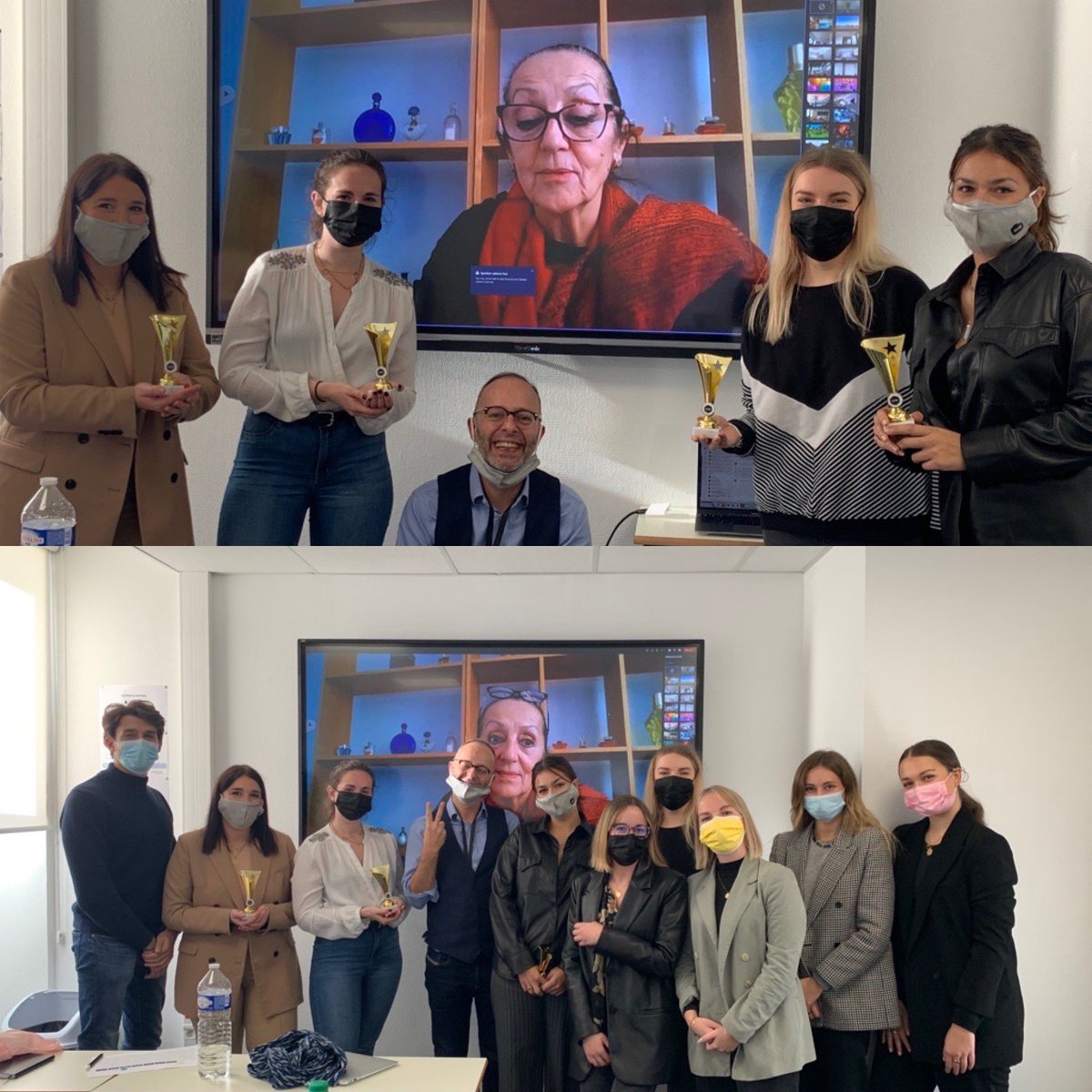 Quelle fin d’intégration avec la compet <a href="/IBCBS/">IBCBS</a> pour les nouveaux @MBADMB <a href="/EFAP_/">EFAP</a> <a href="/HUBInstitute/">HUB INSTITUTE</a> part Time #Beauty #Cosemtic   ! Quelles énergie et créativité ! Merci à Régine Ferrere ! <a href="/CosmeticValley/">Cosmetic Valley</a>