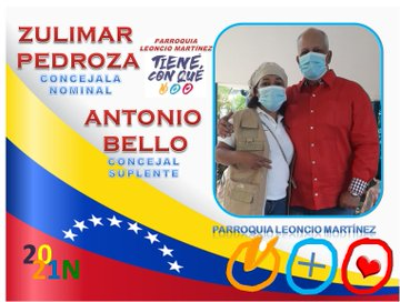 ZulimarPedrozaB's tweet photo. Vamos tod@s hoy 12m. al gimnasio José Papá Carrillo Los Dos Caminos al gran inicio de la "Campaña Aristóbulo Istúriz", en apoyo de nuestro Gobernador @HectoRodriguez, Alcalde @JoseVRangelA y Concejales de la Patria
#MirandaTieneConQué
#SucreTieneConQué
#LeoncioMartínezTieneConQué https://t.co/lJ6FU4oRnG