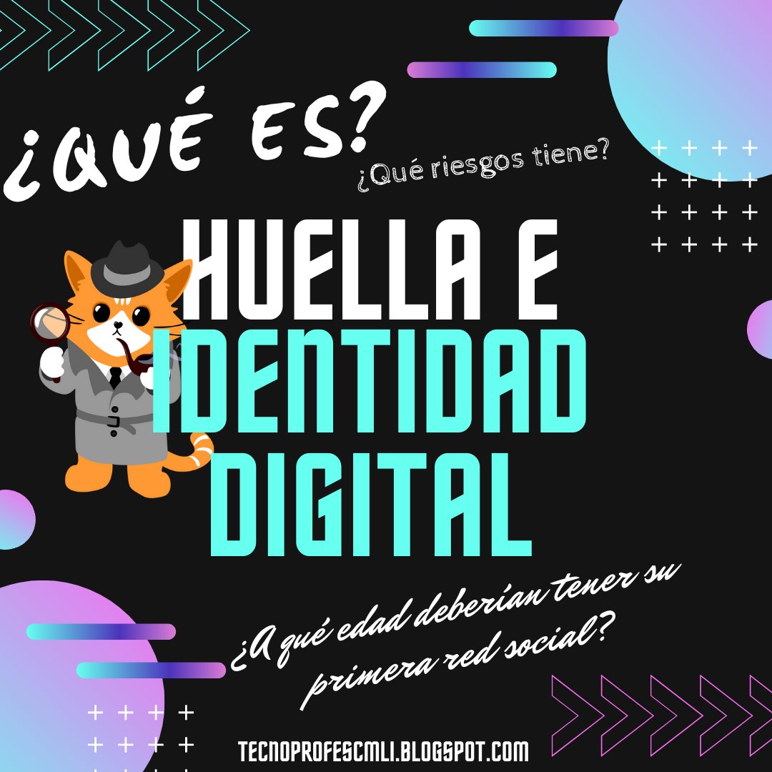 TecnoProfescmli's tweet photo. Hola Tecnoprofes! Ya tenéis una nueva publicación en nuestro blog sobre la huella e identidad digital. #huelladigital #TIC #profesores #identidaddigital #tecnoprofes
https://t.co/iDfGPYvDzT https://t.co/P4zZXNNi3C