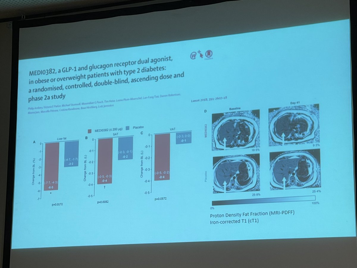 CristobMorales's tweet photo. https://t.co/OwdIe0wmT1 MEDI0382, a GLP-1 and glucagon receptor dual agonist, in obese or overweight patients with type 2 diabetes: a randomised, controlled, double-blind, ascending dose and phase 2a study #acd2021 #Cotadutide @acdiabetis https://t.co/dJX8m6wgcV