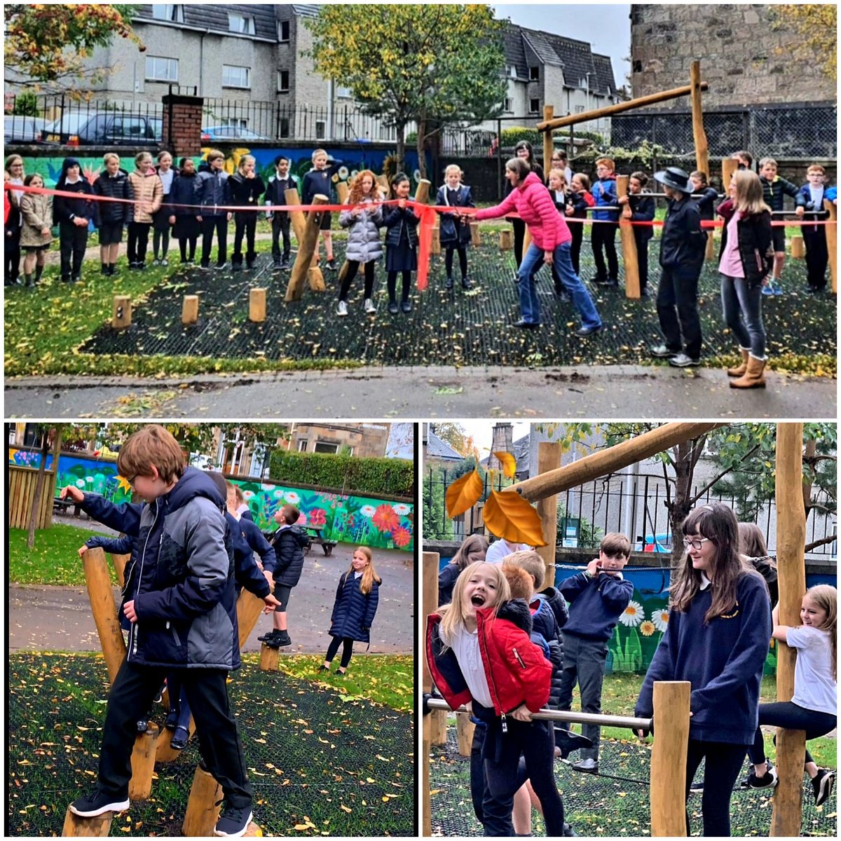We are delighted with our new Activity Trail! Thank you to our amazing school community, Parent Council, our families, Stirling Environment Trust, Stirling Council Community Grants Scheme, Waitrose Community Matters and Arnold Clark Community Fund. We ❤it!