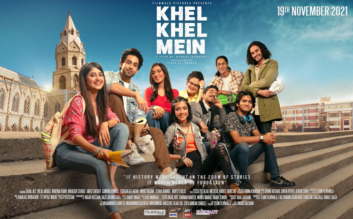 SO Happy to see films back in theatres much needed Thankyou and All the best <a href="/nabeelqureshi/">Nabeel Qureshi</a>  &amp; #fizaalimeerza ♥️#kkm #19th Nov buy your tickets people 🎦🎞