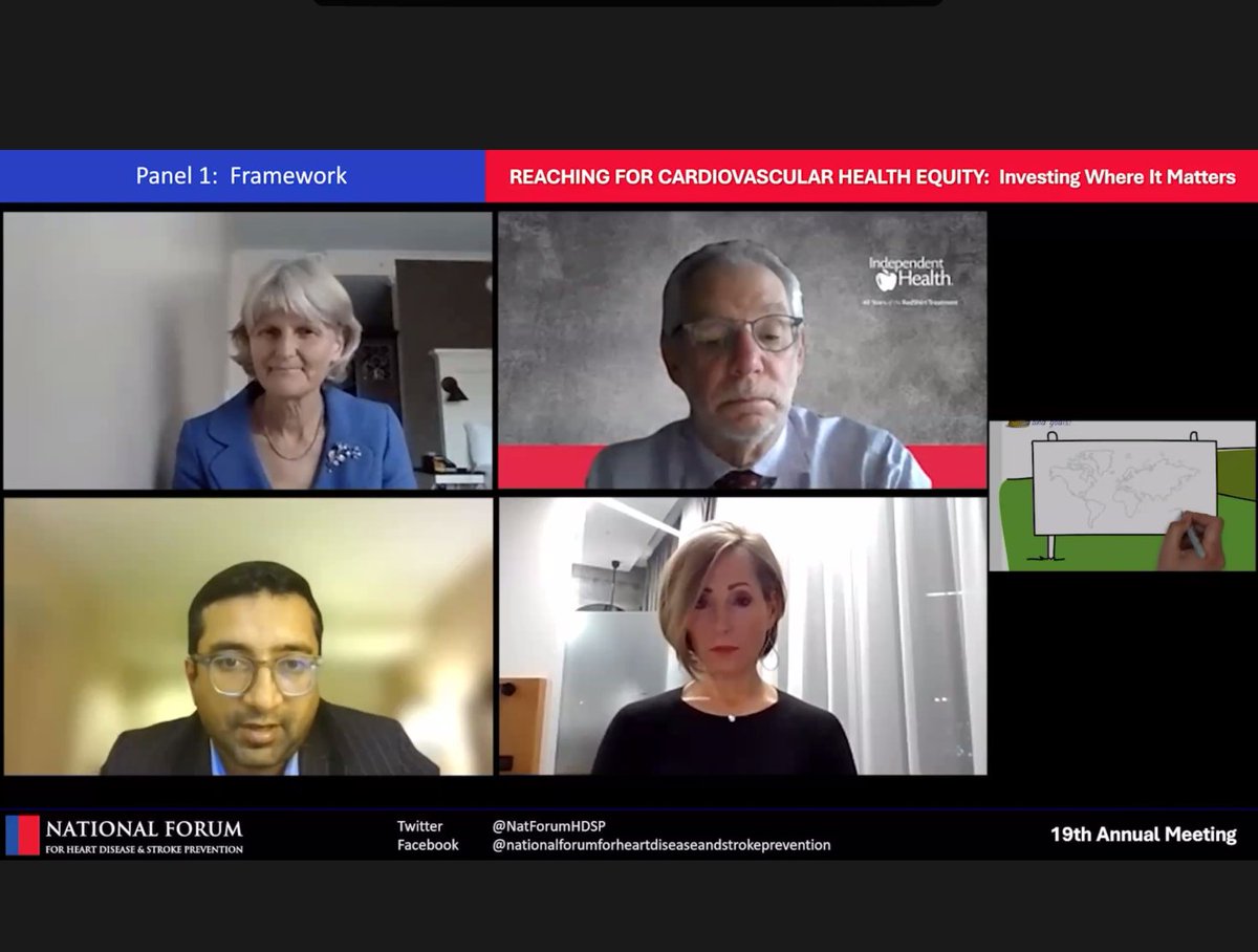 NatForumHDSP's tweet photo. Panel: The New Normal Can't Be The Old Normal: Framework for an Equitable, High-Performance US Health System Dr. @bhangrajay, @ehbvassar @Vassar, Margaret Sabin &amp; Dr. Cropp @IH_news discuss what it will take for getting better health for all. #cardiovascularhealthequity https://t.co/5IZn7X5rnE