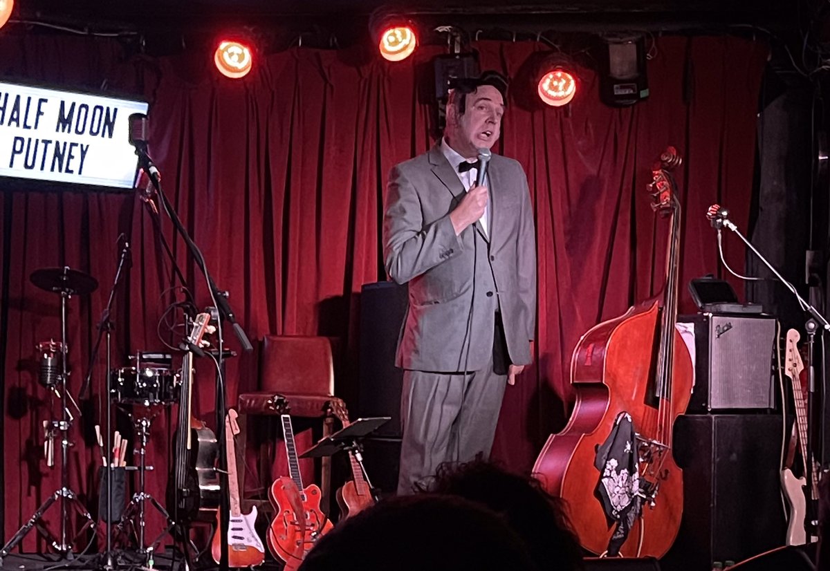 A fantastic show last night from Big Buddy Holly and the Croquettes. (With support from Tim Reeves, the uk’s least known Jim Reeves tribute act.)