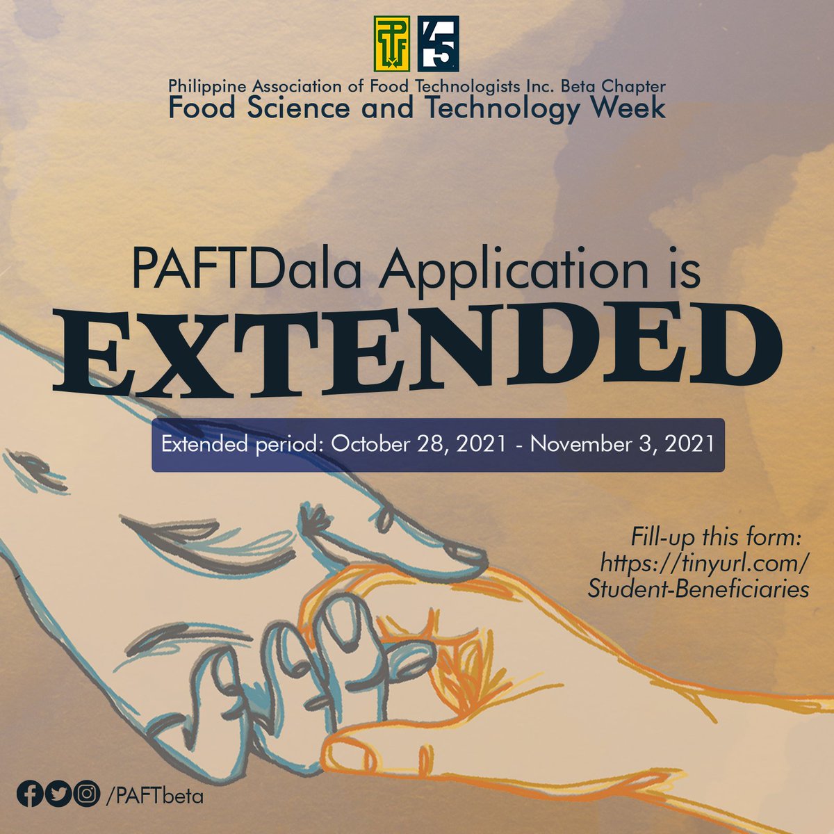 PAFTBeta's tweet photo. Check our main post about PAFTDala: Kaagapay sa Tagumpay for more details: https://t.co/l59JsYAaYp
#PAFTDala
#PAFTBeta45 https://t.co/hnusfR95cY