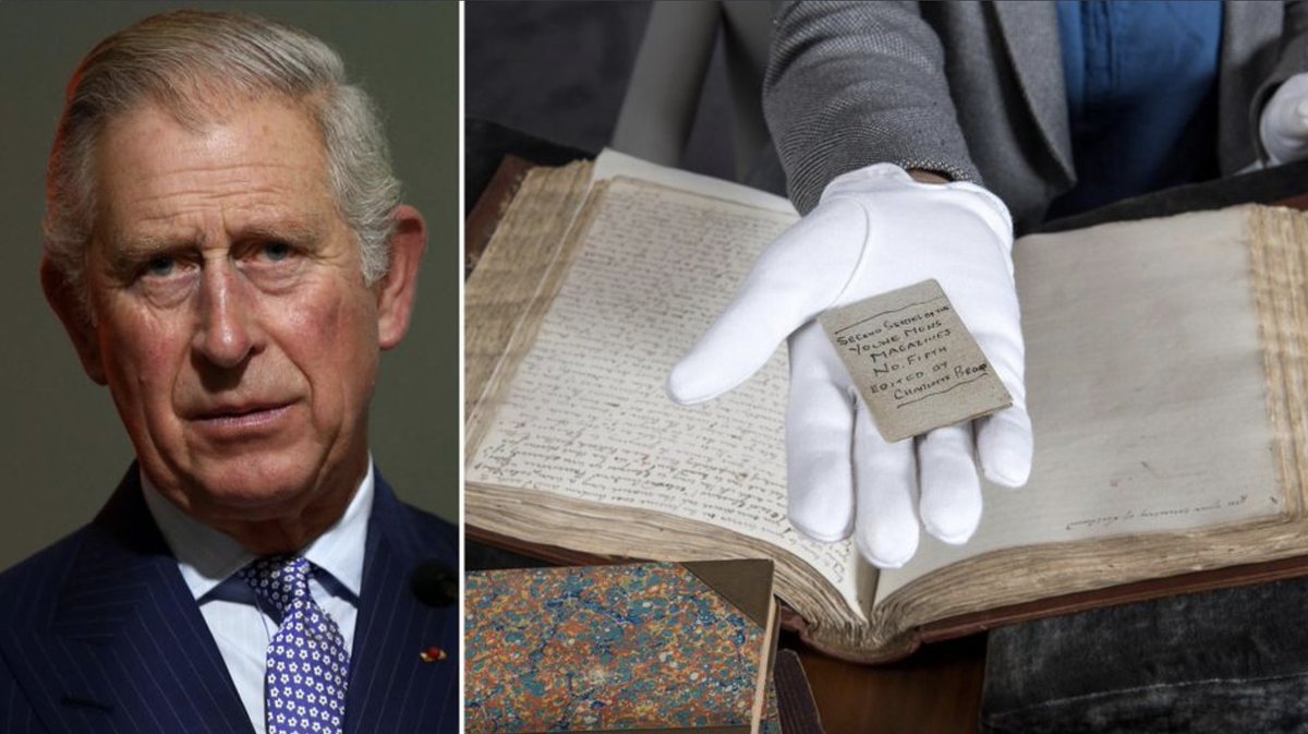 FNL313's tweet photo. FNL's Royal Patron, HRH The Prince of Wales, has written about the 'very important national endeavour', to #SaveTheHonresfieldLibrary,'the idea of the [collection] being lost to this country is too awful to contemplate.' 
https://t.co/ho3piJwKvz https://t.co/0mWuFdqeym