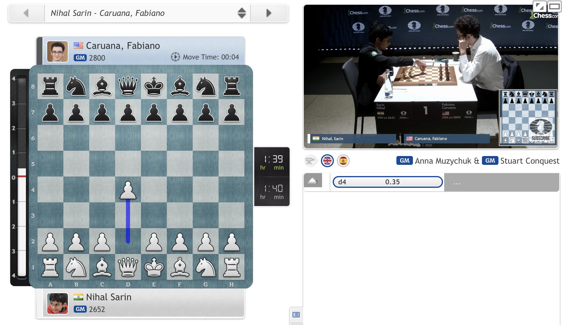 chess24.com on X: Round 3 of the #GrandSwiss has begun!   #c24live  / X