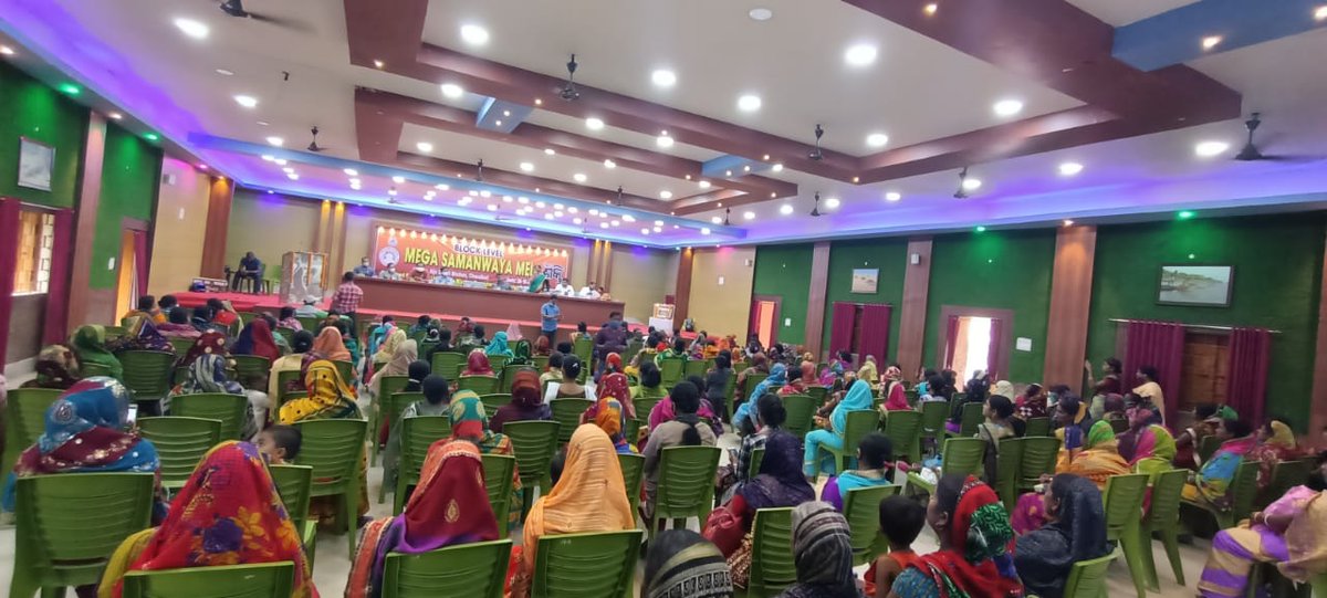 ChandbaliI's tweet photo. #BlockLevelSamamwayaMela of Chandbali block for Total SHG 713 And total finance 1860.47lakh under mission shakti @DM_Bhadrak @BhadrakDswo @DPMU_MS_Bhadrak https://t.co/1OzR632Znv
