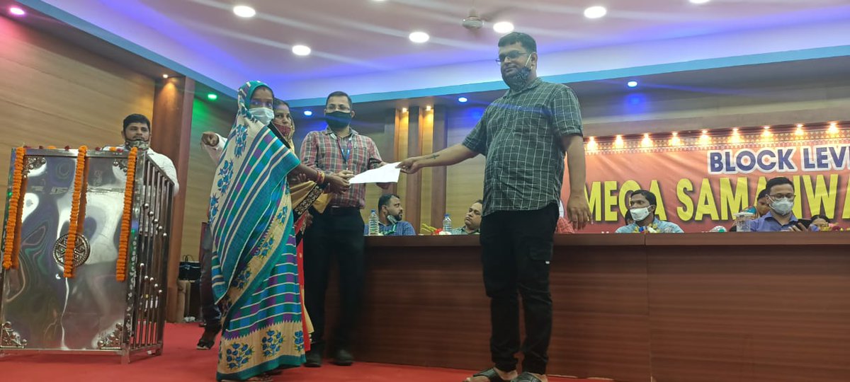 ChandbaliI's tweet photo. #BlockLevelSamamwayaMela of Chandbali block for Total SHG 713 And total finance 1860.47lakh under mission shakti @DM_Bhadrak @BhadrakDswo @DPMU_MS_Bhadrak https://t.co/1OzR632Znv