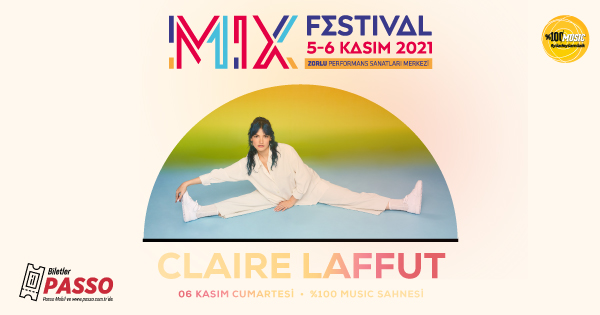 % 100 Music Sahne’sinde sahne üstünde gerçekleşecek festivalin biletleri passo.com.tr'de!

🎧🎶 Ne dinleyelim? 
• Vérité
• Nudes
• Mojo

#DünyanDeğişsin #yüzdeyüzmüzik #mixfestival #mixfest2021 <a href="/ClaireLaffut/">Claire Laffut</a>