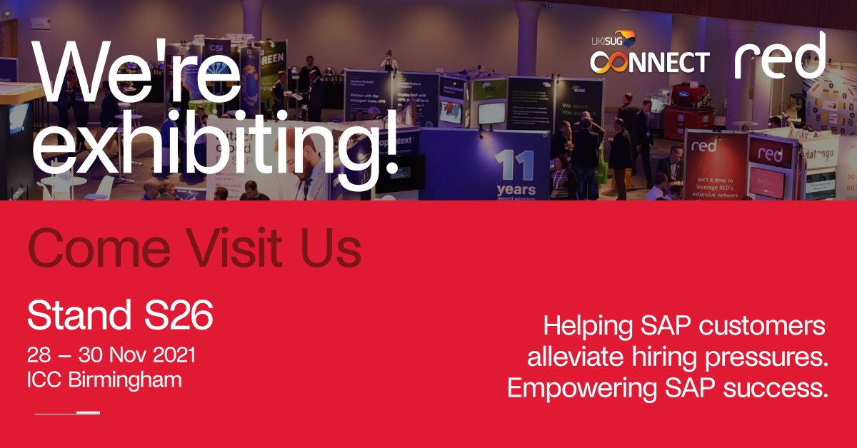 REDGlobal_'s tweet image. We’re exhibiting at UKISUG Connect again this year! 
And we’re hosting our famous Pre-SUGFest drinks reception at Pitcher &amp;amp; Piano. 
Register for your ticket and see you there. 

#UKISUGCONNECT #SAPusergroup #SAP