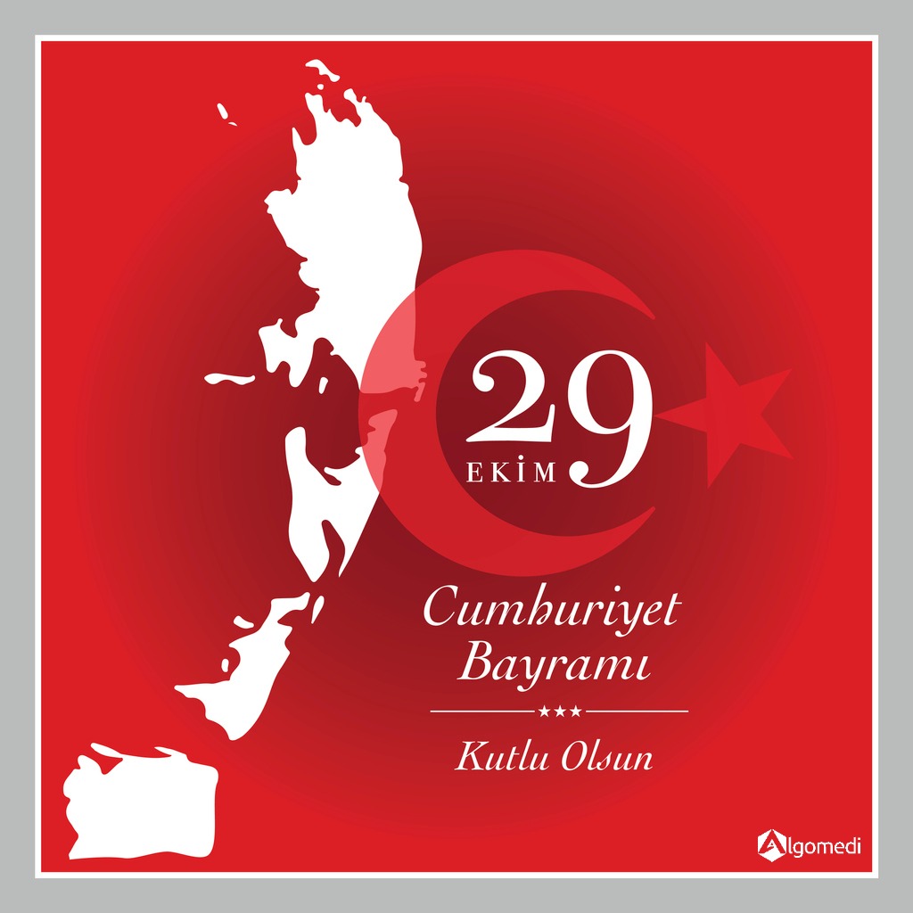 Cumhuriyet bayramımız kutlu olsun!

#29Ekim #Cumhuriyet #Cumhuriyetbayramı #Bayram #Türkiye #Algomedi #Yazılım