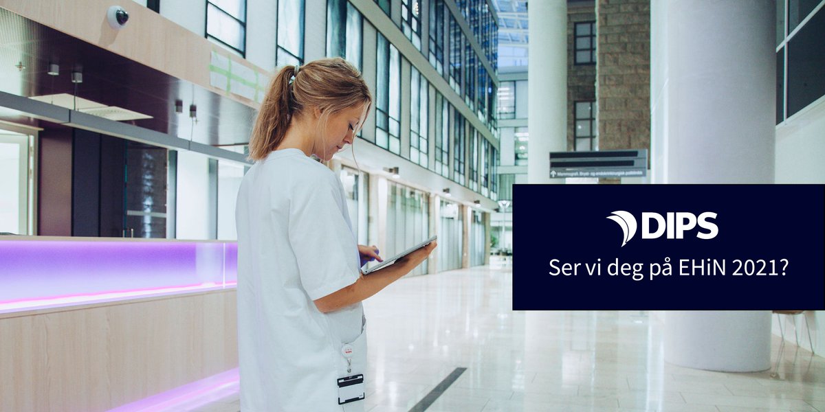 Kommer du på Norges ledende konferanse for ehelse, EHIN 9. - 10. november? Det håper vi, for dette er en konferanse du ikke bør gå glipp av!
Vi gleder oss til å vise deg alt det spennende vi har på gang, og håper du tar turen innom på vår stand! <a href="/EHelseINorge/">EHiN 2023</a> #EHIN2021 #ehelse