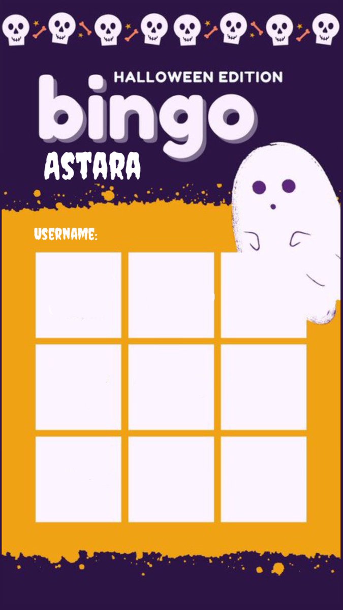 astarazenica's tweet photo. Astara’s Bingo
November 2 (9:00pm)
TBA na yung prizes.

⚜️mbf: @nikkiagape sa kanya bingo, masyado na makalat dito.
⚜️like and RT 
⚜️tag moots 
⚜️reply your card until Nov 2 (8:59pm)
⚜️No wrong spelling, double names 🌸 https://t.co/FTtGQUNE9n