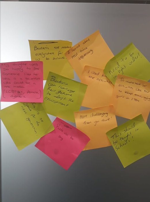 LangridgeLab's tweet image. We are still basking in the joy and great feedback of our first #PublicEngagement. With 200+ ordered/chaotic teas made by 500+ individuals to demonstrate bacterial genome rearrangement it was so worthwhile. @QIB_Impact @NorwichSciFest @NorwichResearch @PrideinSTEM @YouthSTEMM