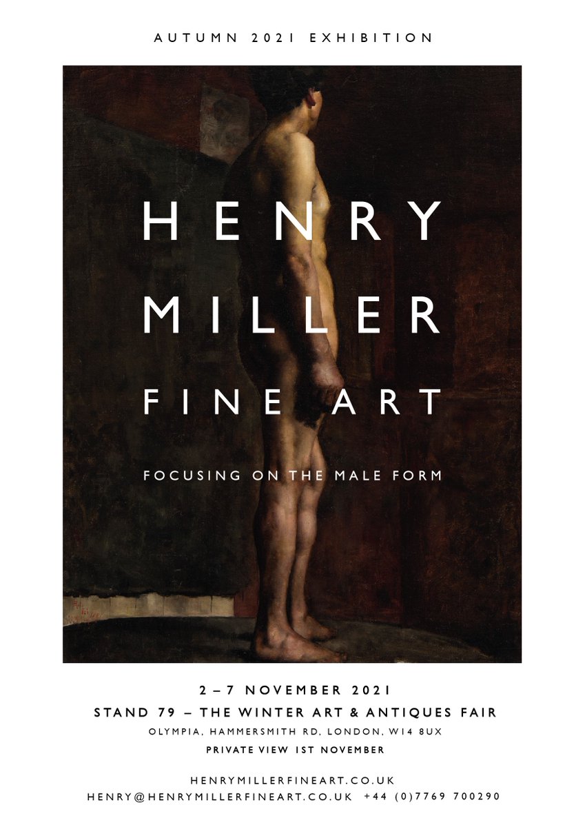 henrymillerfa's tweet photo. I shall be @OlympiaAntiques from 1-7 Nov. Free tickets available via my website https://t.co/rn08Qat6uv https://t.co/DwON957fpg