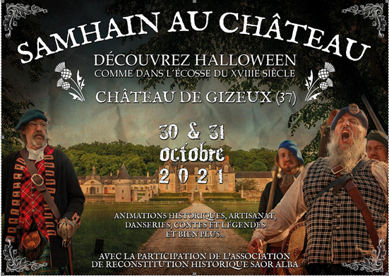 Touraine_ADT's tweet photo. 🎃Que diriez-vous de partir en #écosse pour #Halloween ?
Le #chateau de #Gizeux en #touraine vous transporte dans l'Ecosse du XVIIIè à travers des animations qui n'attendent plus que vous !
📅 30 & 31/10
👉 +d'infos https://t.co/k5dXgrdNah
#Samhain https://t.co/b6YrlET5QJ