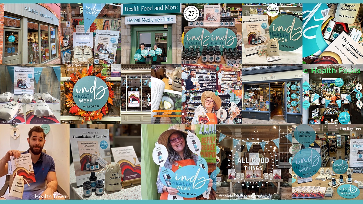 ViridianNews's tweet photo. 🎉Independent health stores all over the UK are celebrating #IndyHealthWeek on a high street near you, right now! 

🎁 They will be totally delighted to give you a set of free 'Foundation of Nutrition' samples and book, worth over £20.

Get all the news 👉 https://t.co/iXWaXKYDmJ https://t.co/gWDtN4yu9D