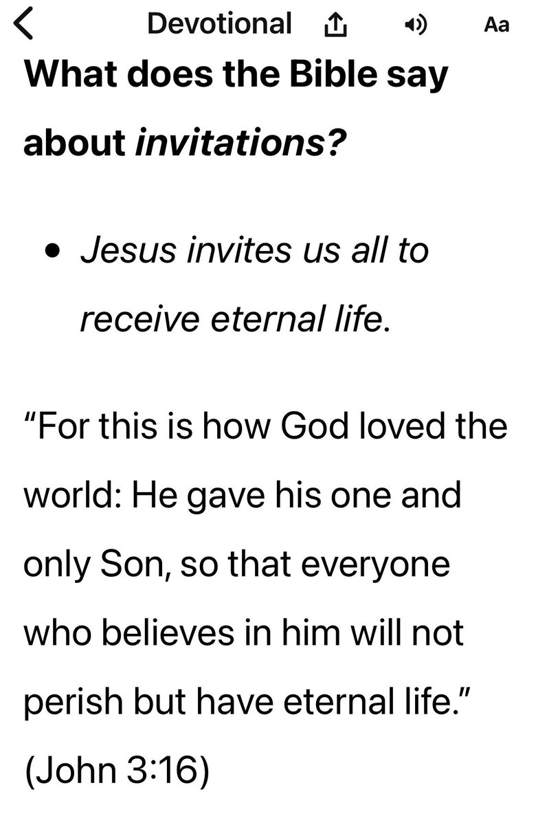 Jags4Jesus_'s tweet photo. Yesterday’s discussion was on invitations. The greatest invitation ever is Jesus’ invitation to receive eternal life ✝️❤️🙏 John 3:16 #ConnectingWithGod #Jags4Jesus https://t.co/iV0EW1tUB1