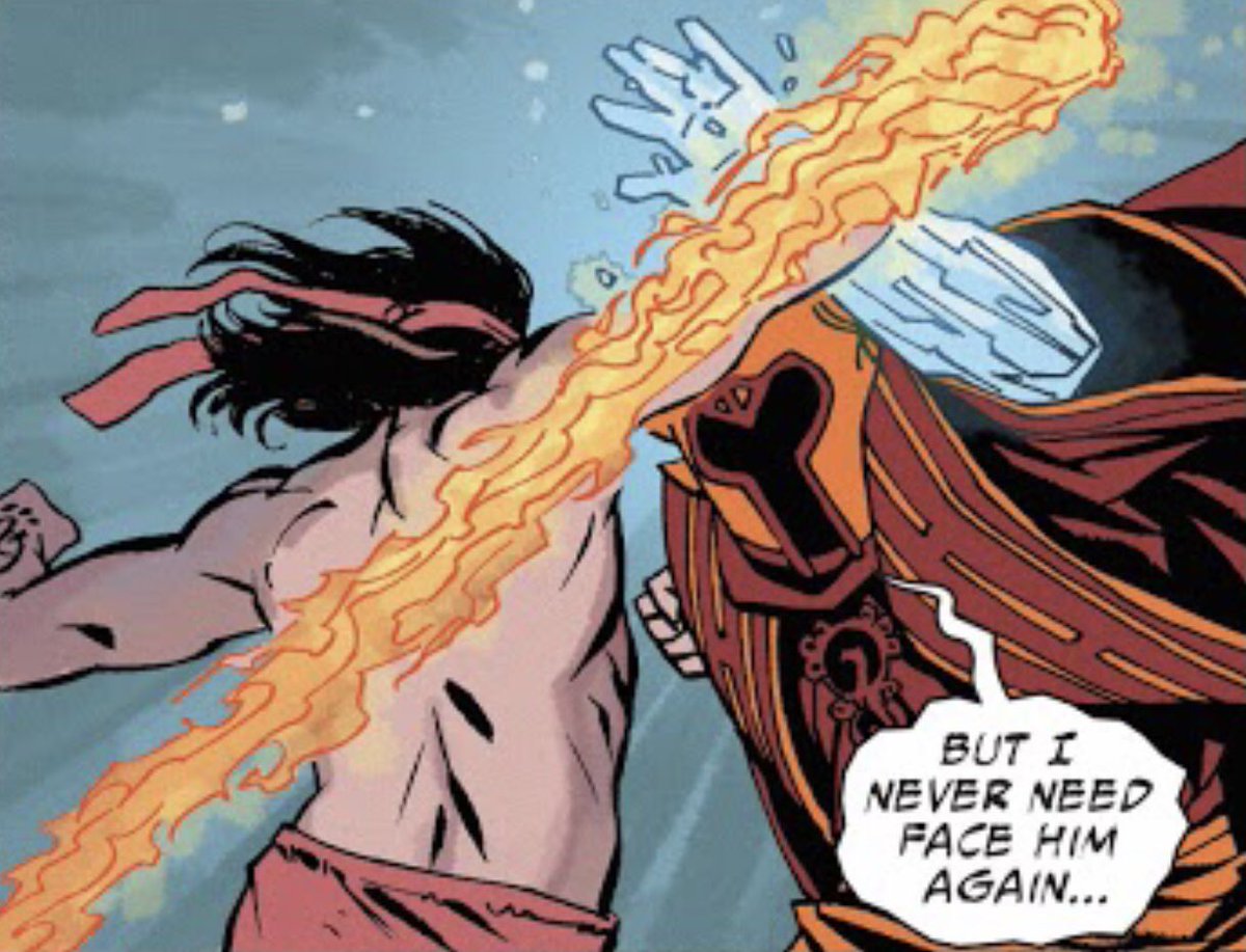 KungFuVirtuoso's tweet photo. @ForOutworld @CHOSENFlST small spirts of fire turned into a raging fire that would be aimed at the Kahn’s forearm right where the forearm and bicep would be connected. 

If performed correctly the Kahn’s arm would experience an ungodly pain. 

#MARVELOUS #FINALMK https://t.co/we5LfEmrLI