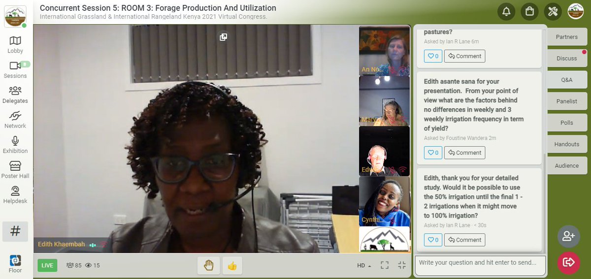 #IGRCKenya2021 Live session on Forage Production and Utilization <a href="/kalromkulima/">KALRO</a> <a href="/danamkelly/">dana kelly</a> <a href="/USDA/">Dept. of Agriculture</a>